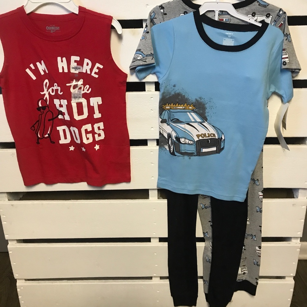 OshKosh Tank and Carter’s Pajamas